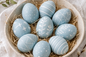 Пасха в пастели: 5 современных способов покраски яиц без кричащих и кислотных цветов