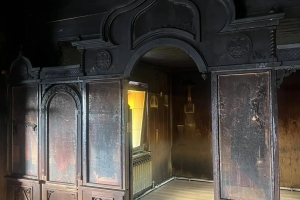 В Омской области горел храм святой Великомученицы Екатерины