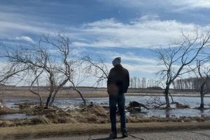 В Омской области остаются подтопленными три жилых дома