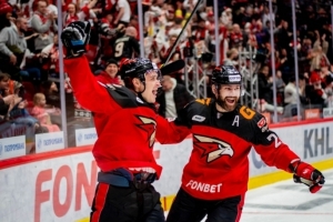 Омский «Авангард» обыграл ярославский «Локомотив» в стартовом матче 1/2 финала Кубка Гагарина