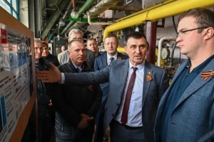 Виталий Хоценко в Большереченском районе: газ пришел в 2,3 тысячи домовладений