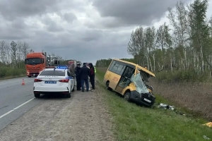 В Омской области возбудили уголовное дело после ДТП с автобусом, перевозившим детей