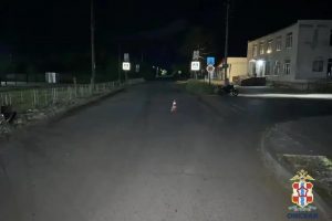 В Омской области в аварию попал юный мотоциклист — пострадала его 13-летняя пассажирка
