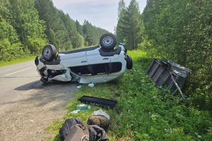 Двое детей пострадали в ДТП на севере Омской области