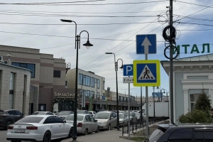 На улице Бударина в центре Омска заработало одностороннее движение