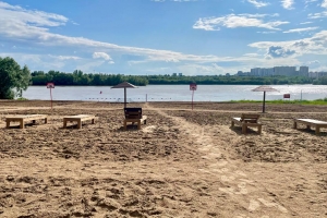 Перед началом сезона на пляжах Омска не проверяли качество песка и воды в Иртыше