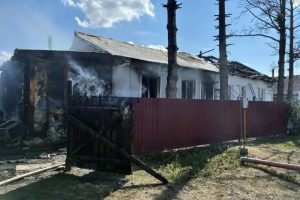 Бабушка и 5-летний внук погибли при пожаре в Омской области