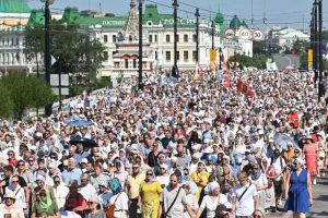 Крестный ход объединил тысячи омичей