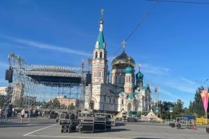 В Омске отменили концерт на Соборной площади и все праздничные мероприятия из-за атаки БПЛА