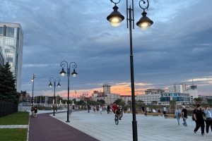 В Омске часть набережной Тухачевского официально станет пешеходной