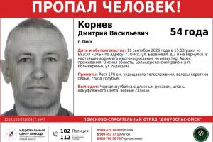 В Омске 54-летний мужчина вышел из больницы и пропал