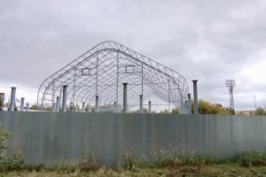 В Омске затягивается строительство центра настольного тенниса