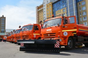 Омский водоканал вывел на линии новую технику