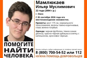 «ЛизаАлерт» просит водителей Омска помочь в поисках пропавшего парня