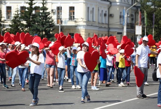 Омск население