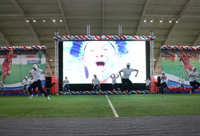 Большие экраны футбол