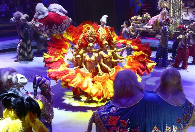 Трюки гиппопотамов и необычный клоун: в Омском цирке стартует шоу «Песчаная сказка», которое перенесет в самое сердце Востока