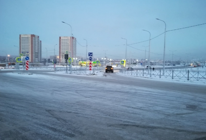 В омскую дорогу-дублер, которую должны были достроить к 15 декабря, вложат еще 100 млн рублей