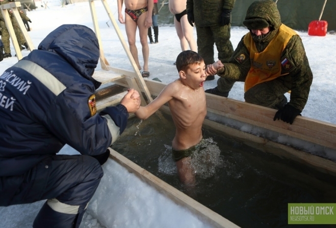В Омске синоптики прогнозируют на Крещение мороз до 30 градусов 
