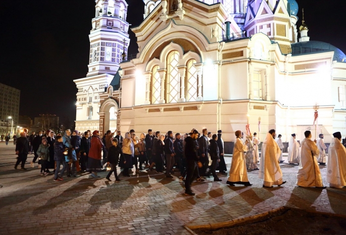 «Хайпожоры» - омский священник про паблики, сообщившие о планах церкви вырубить деревья в сквере ради строительства храма