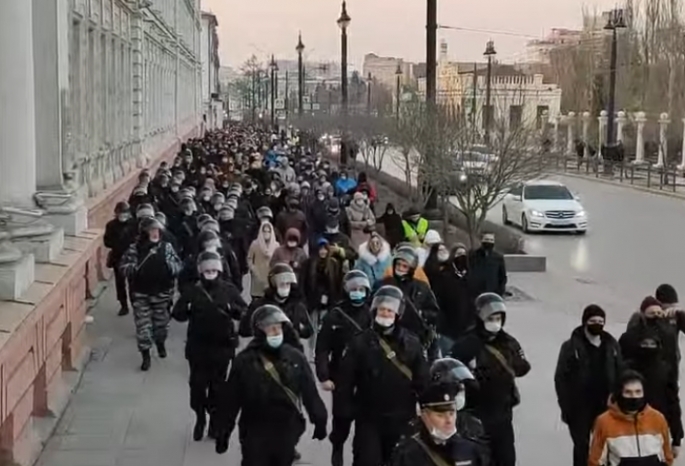 В Омске митинг прошел без задержаний