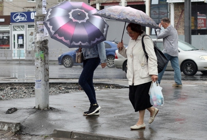 Грозы, град и усиление ветра: На Омск надвигается непогода