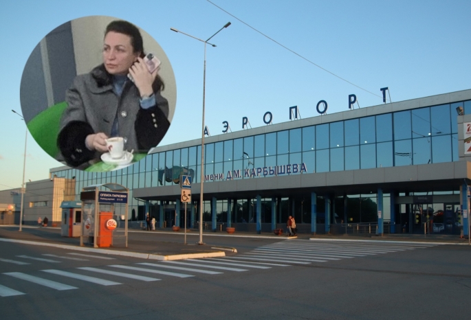 Фадину засняли в аэропорту покидающей Омск