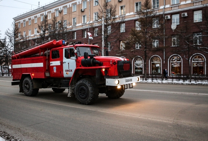 В Омске на пожаре погибли два малыша в возрасте года и трех лет