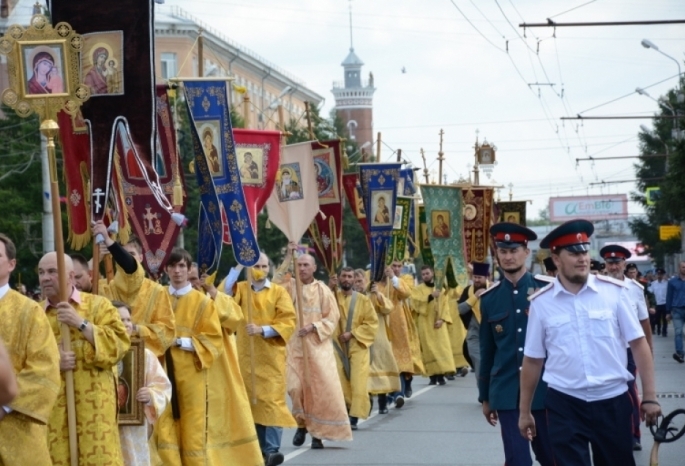 Омская епархия проведет народные гуляния с Крестным ходом, фотосессиями, аттракционами и флешмобом