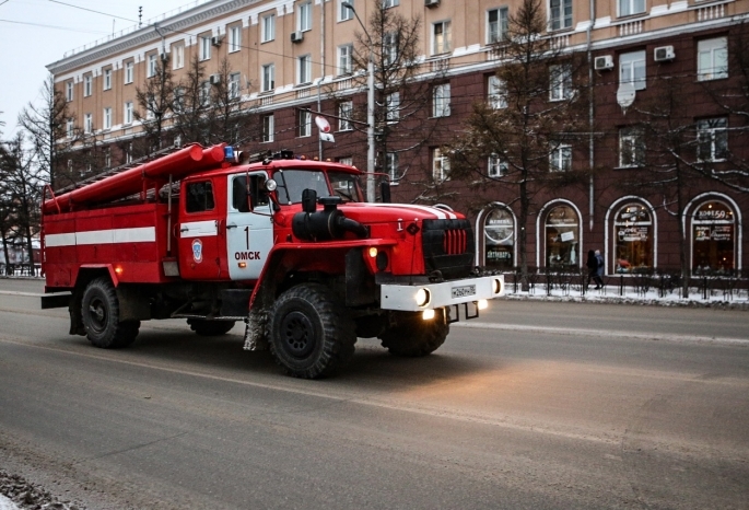 В центре Омска на пожаре погиб 6-летний мальчик (ОБНОВЛЕНО)