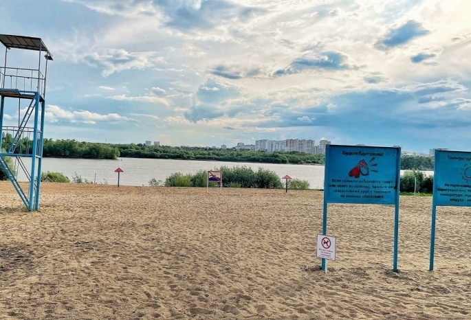 В Омске началась подготовка к летнему сезону: с 1 июня откроют пять муниципальных пляжей