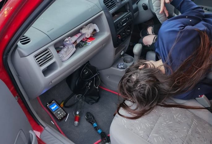 Пьяная омичка с тремя детьми в машине устроила ДТП