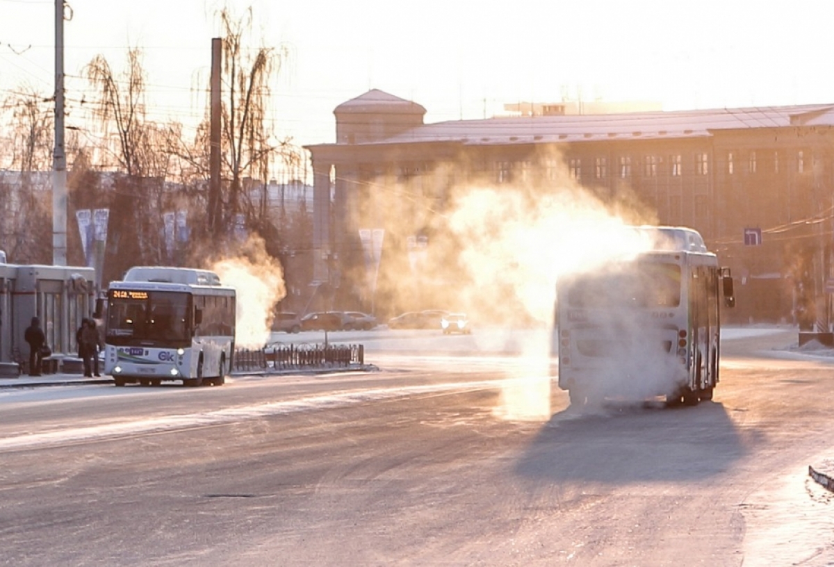 В Омске на год изменят схемы движения автобусов из-за реконструкции бульвара Архитекторов