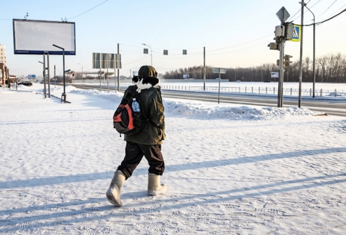 Снова погодные качели: В Омске температура будет скакать от +1 до -43