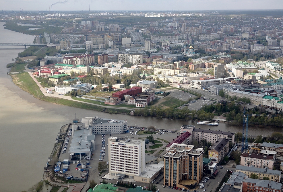 В Омске установили границы зоны затопления города в период половодья и  паводка