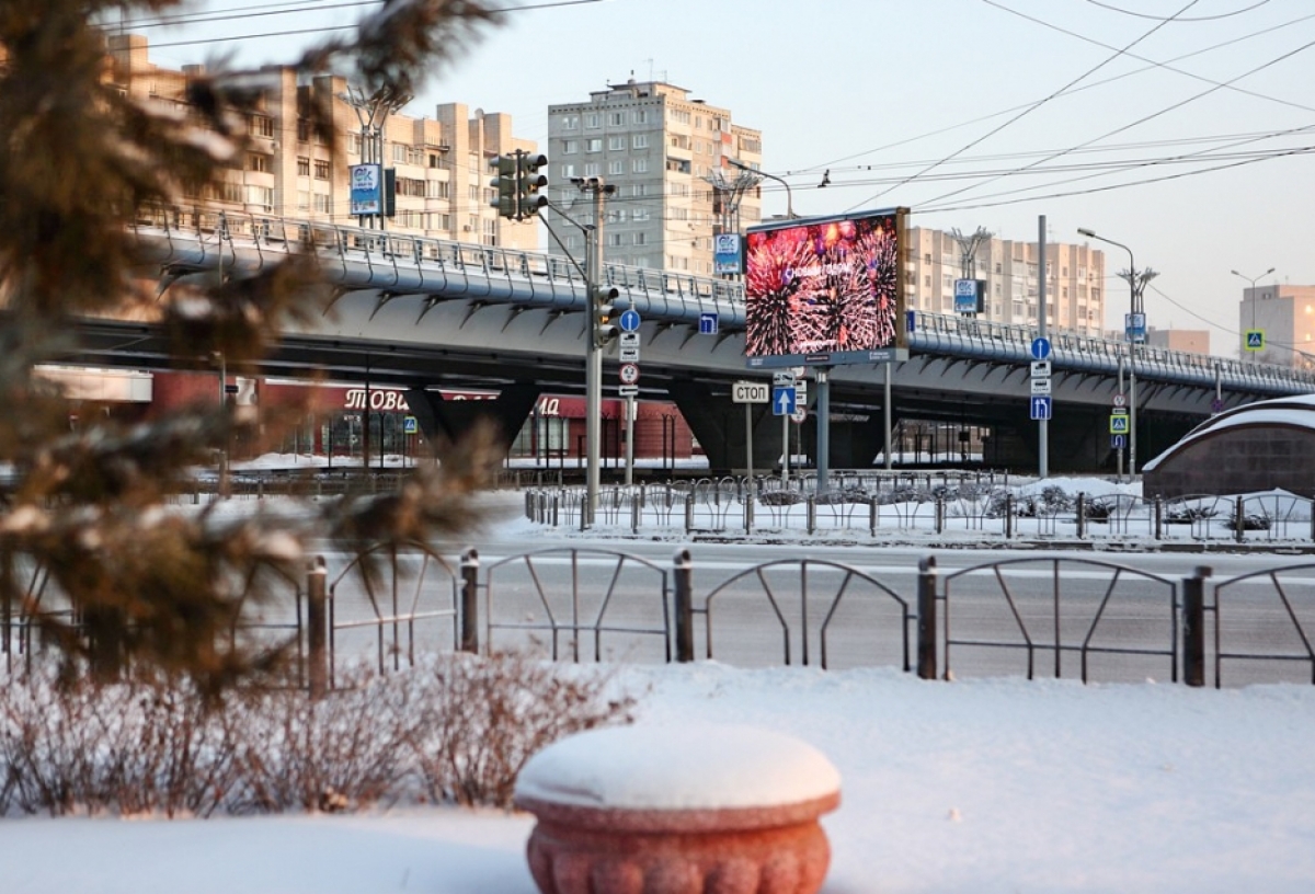 Перед новогодней ночью в Омской области резко похолодает