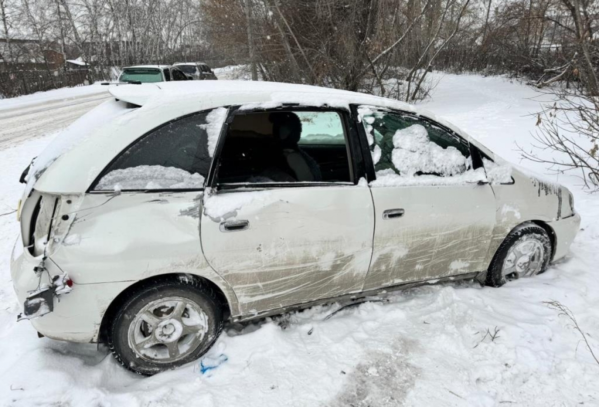 В Омске в аварии погиб водитель: предположительно ему стало плохо за рулем