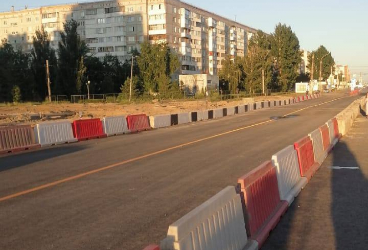 В Омске открыли перекресток бульвара Архитекторов с улицами 70 лет Октября и Степанца