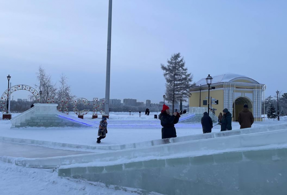 Стало известно, сколько потратят на ледяную горку в Омской крепости