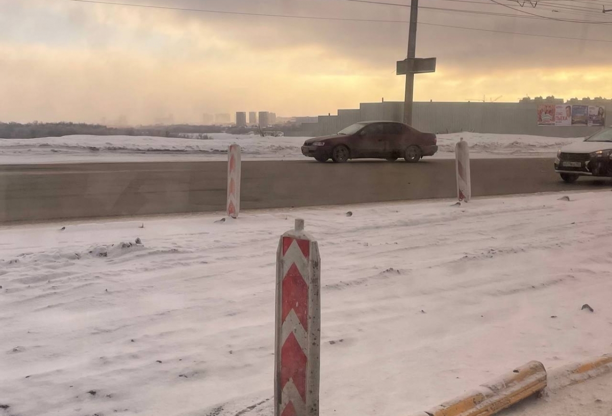 В Омске ночью снова полностью закроют мост у Телецентра