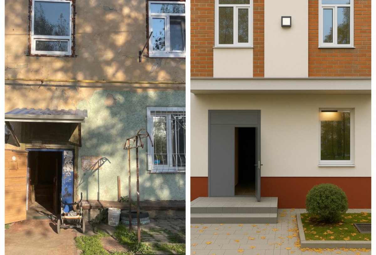 ДВОРческая мастерская: апгрейт двора в Нефтяниках - от крестьянских телег и «Сада ужасов» к плитке и живой изгороди