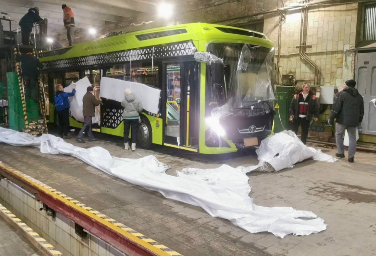 С 12 декабря на омские дороги выйдет электробус «Генерал»