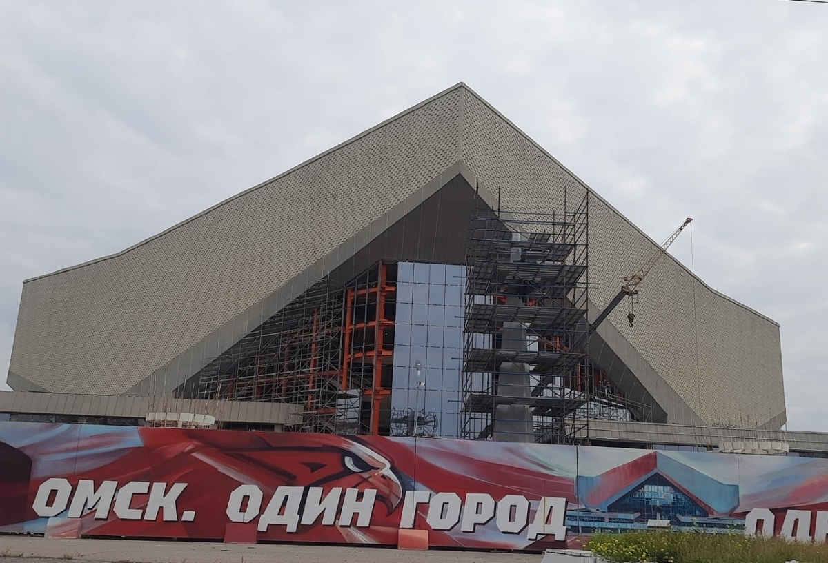 Омский СКК имени Блинова после реконструкции: как теперь выглядит ледовая арена внутри
