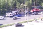 На Космическом проспекте в Омске столкнулись четыре автомобиля, есть жертвы