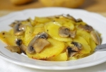 Что приготовить на ужин: Картошка с грибами в сливках