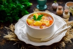 Постное меню: Томатный суп с булгуром