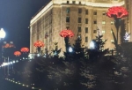 Светящиеся гвоздики и звезды: Омск украсили ко Дню Победы за 4,8 миллиона рублей