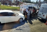 В Омске в тройном ДТП с переворотом пострадали два водителя