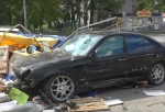 Появилось видео страшной аварии в Омске, в которой пострадало восемь человек