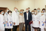 Министр здравоохранения омского региона Ирина Солдатова побывала с рабочим визитом в Областной офтальмологической больнице
